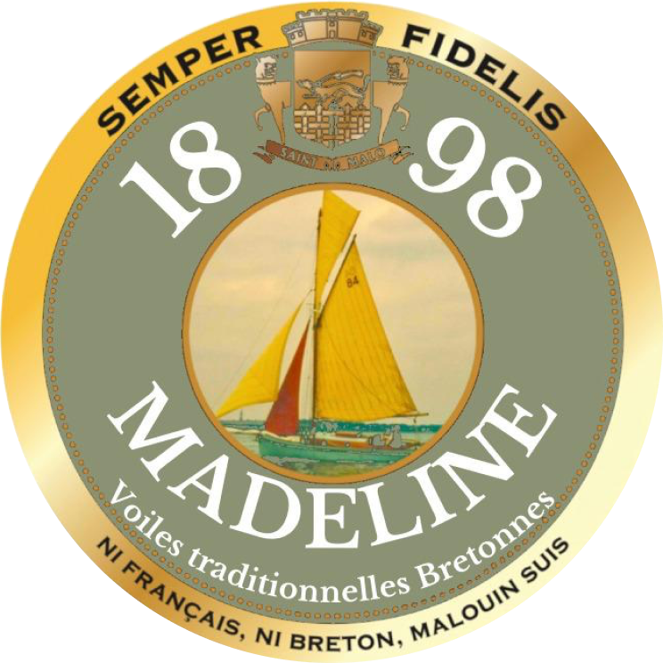 Logo Madeline - Voiles traditionnelles Bretonnes